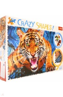 

Trefl. Puzzle-600. Лицом к лицу с тигром (11110)