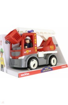 Пожарная машина с фигуркой водителя (27279).