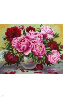 

Рисование по номерам "Садовые пионы", 40х50 см (B057)