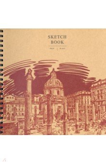 

Скетчбук 30 листов, 19*19 см, евроспираль "DRAFT. Дизайн 6" (ТСК304804)