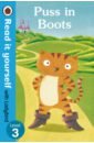 Puss in Boots. Level 3 newest hot father and son complete works extracurricular reading books for primary school students love to read anti pressure