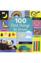Sirett Dawn 100 First Things to Know toddler s world things that go board book
