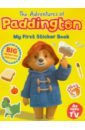 Adventures of Paddington. My First Sticker Book priddy roger sticker activity numbers with colouring pages
