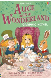 Обложка книги Alice in Wonderland graphic novel, Punter Russell