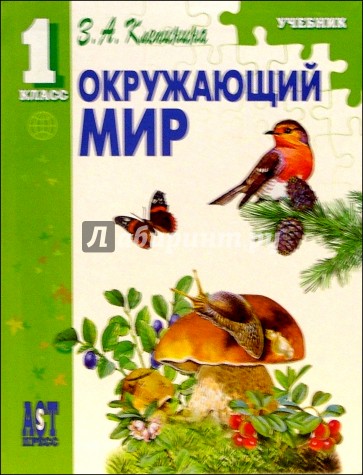 Окружающий мир: учебник для 1 класса начальной школы