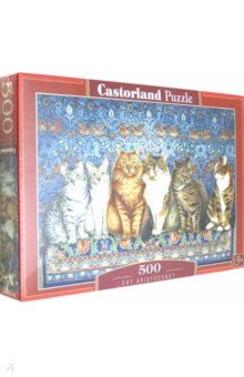Puzzle-500. Коты-аристократы (B-53469).