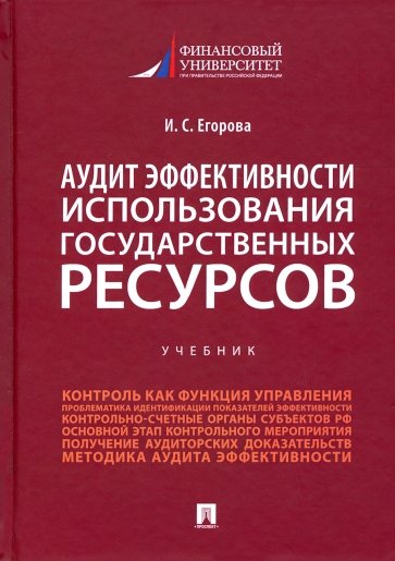 Аудит эффективности использования государственных ресурсов. Учебник