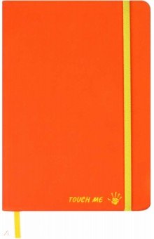 Записная книжка (96 листов, А5), ТЕРМОХРОМ, оранжевый, твердый (52792).