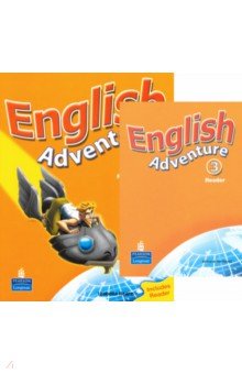 Обложка книги English Adventure. Level 3. Pupils' Book and Reader, Hearn Izabella, Northcott Richard