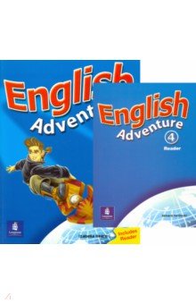 Обложка книги English Adventure. Level 4. Pupils' Book and Reader, Hearn Izabella, Northcott Richard