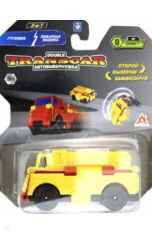 Купить Игрушка Transcar 2в1 Грузовик – Пожарная машина (Т18284), 1TOY, Машины-игрушки