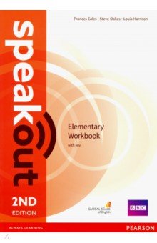 Обложка книги Speakout. Elementary. Workbook with Key, Eales Frances, Oakes Steve, Harrison Louis