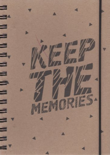 Блокнот воспоминаний "Keep the memories" (64 листа, А5)