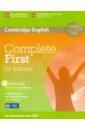Thomas Barbara, Thomas Amanda, Tiliouine Helen Complete First for Schools. Workbook without Answers with Audio (+CD) maris amanda new challenges starter workbook cd