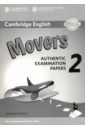 Cambridge English. Movers 2 for Revised Exam from 2018. Answer Booklet