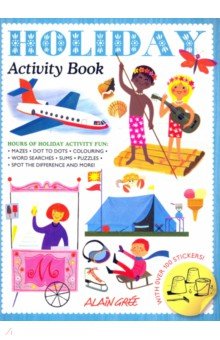 Купить Holiday Activity Book, Button Books, Книги для детского досуга на английском языке