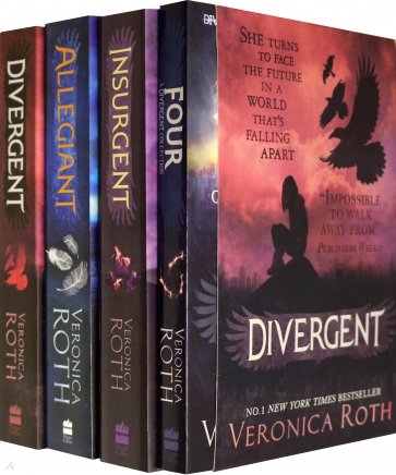 Divergent Series Box Set (Books 1-4)