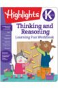 Highlights. Kindergarten Thinking and Reasoning abc hidden pictures sticker learning fun