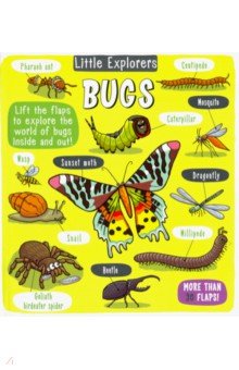 Купить Little Explorers. Bugs, S&Sch USA, Первые книги малыша на английском языке