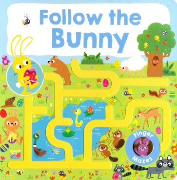 Maze Book. Follow the Bunny