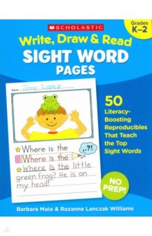 

Write, Draw & Read Sight Word Pages