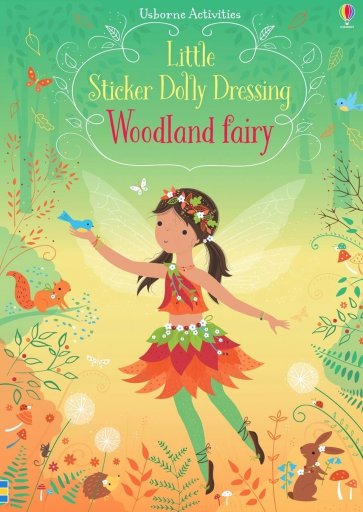 Little Sticker Dolly Dressing. Woodland Fairy