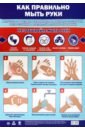 Плакат Как правильно мыть руки, формат А3
