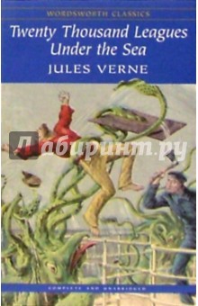 Обложка книги Twenty Thousand Leagues Under the Sea (на английском языке), Verne Jules