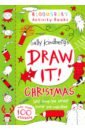 Kindberg Sally Draw it! Christmas. Activity Book magic water drawing book coloring book doodle magic pen painting drawing board kids toys birthday christmas new year gift toy
