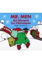 Hargreaves Roger Mr. Men. All Aboard for Christmas 2021 christmas series cartoon socks men funny christmas tree snowflake elk snow cotton happy socks man new year sokken plus size