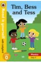 Clarke Zoe Tim, Bess and Tess. Level 0. Step 4 10 books set 1 4 level graduated reading improve article hand book helps kid to read phonics english story picture book