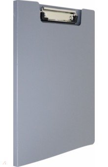 Папка клип-борд A4, пластик, серый (PD602GREY).