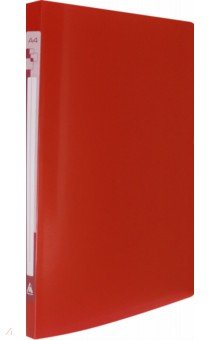 Папка с металлическим зажимом (A4, пластиковая, красная), (PZ05CRED)