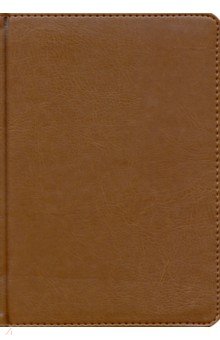 Ежедневник недатированный А5 Joy коричневый, золотой обрез (24606/14)