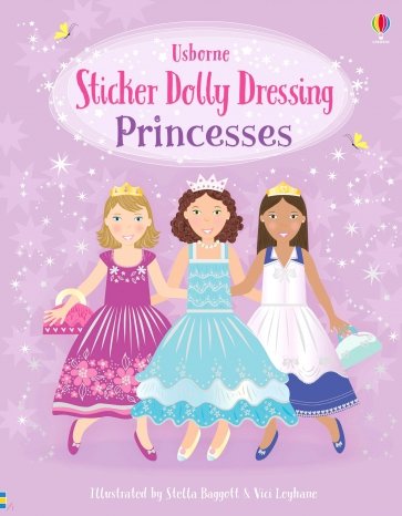 Sticker Dolly Dressing. Princesses