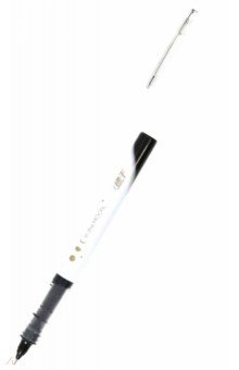 Ручка-роллер черная 0.5 мм (S858).