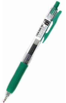 Ручка гелевая автоматическая зеленая 0.5 мм SARASA CLIP (JJ15-G).