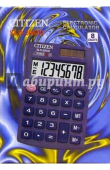Калькулятор карманный Citizen 8-разрядный SLD-200(III).