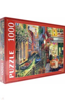 Купить Puzzle-1000 Венецианское кафе, Рыжий Кот, Пазлы (1000 элементов)