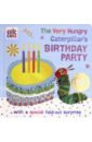 Carle Eric The Very Hungry Caterpillar's Birthday Party blooming tree with flowers of diy fingerprint guestbook souvenir special gift for birthday wedding anniversary happy wishes