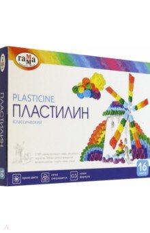 

Пластилин 16 цветов "Классический" (281034)
