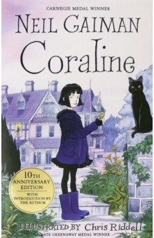 Обложка книги Coraline, Gaiman Neil