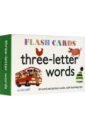 Обложка Flash Cards. Three-Letter Words
