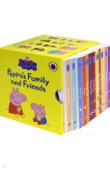 Peppa's Family and Friends (12-board book set) Ladybird