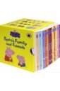 Peppa's Family and Friends (12-board book set) reminder board wooden calendar board family birthday board wooden family birthday reminder calendar board family calendar
