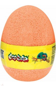 Пластилин шариковый, в яйце, оранжевый, 150 мл. (ПШМКМЯ-О).