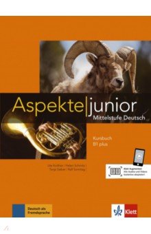 Aspekte junior. B1+. Kursbuch mit Audio-Dateien