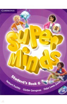 Обложка книги Super Minds. Level 6. Student's Book +DVD, Puchta Herbert, Gerngross Gunter, Lewis-Jones Peter