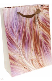 Zakazat.ru: Пакет подарочный Розовые перья, 18х24х8,5 см. (ПКП-3404).