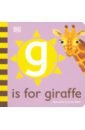 G is for Giraffe educational tablet computer teaches your baby letters first words animal names and much more